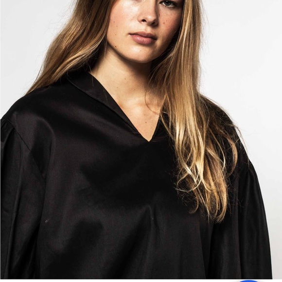 TOTEME black Peony Blouse, size S - Picture 6 of 15